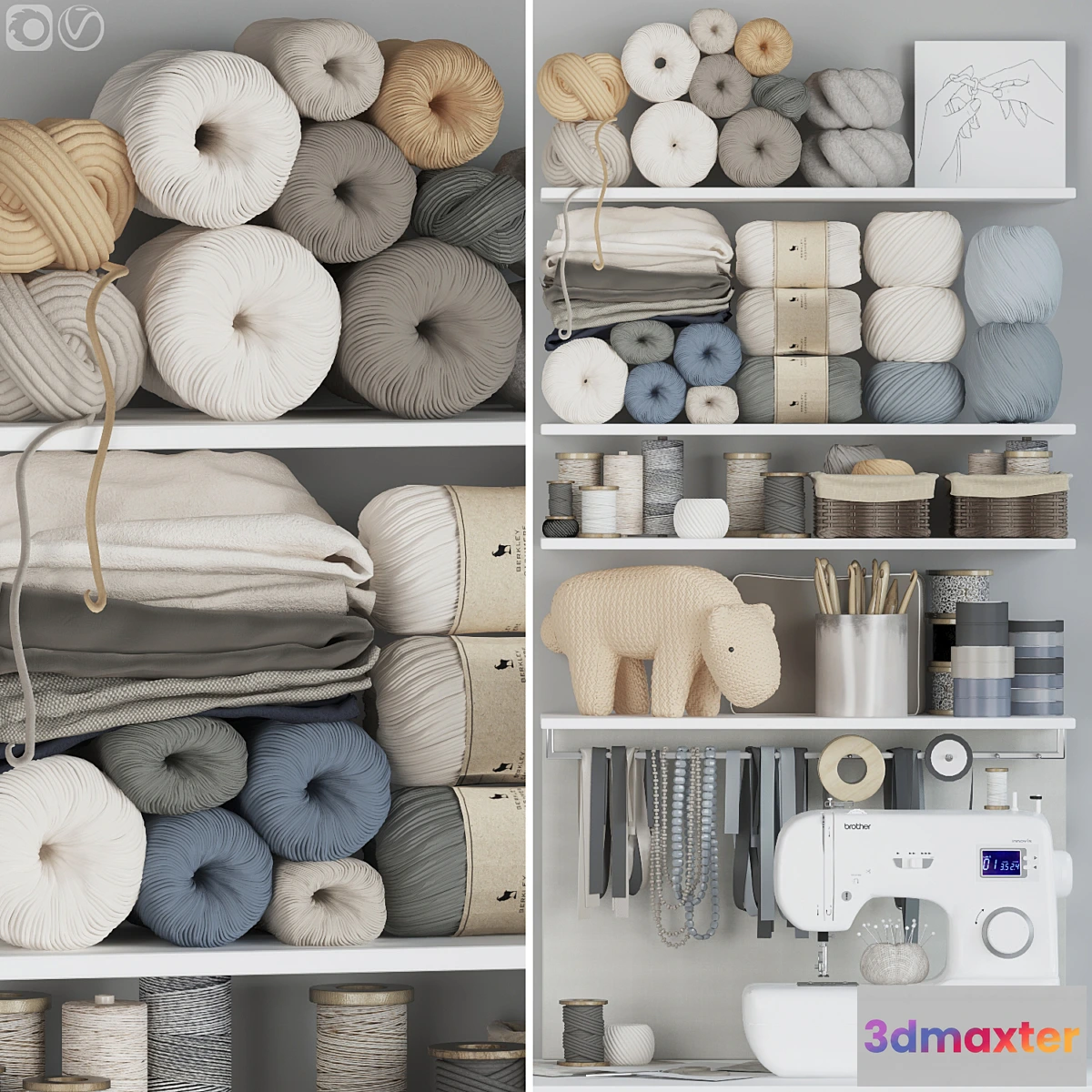 1465930 - Handicraft corner 4 3D Max