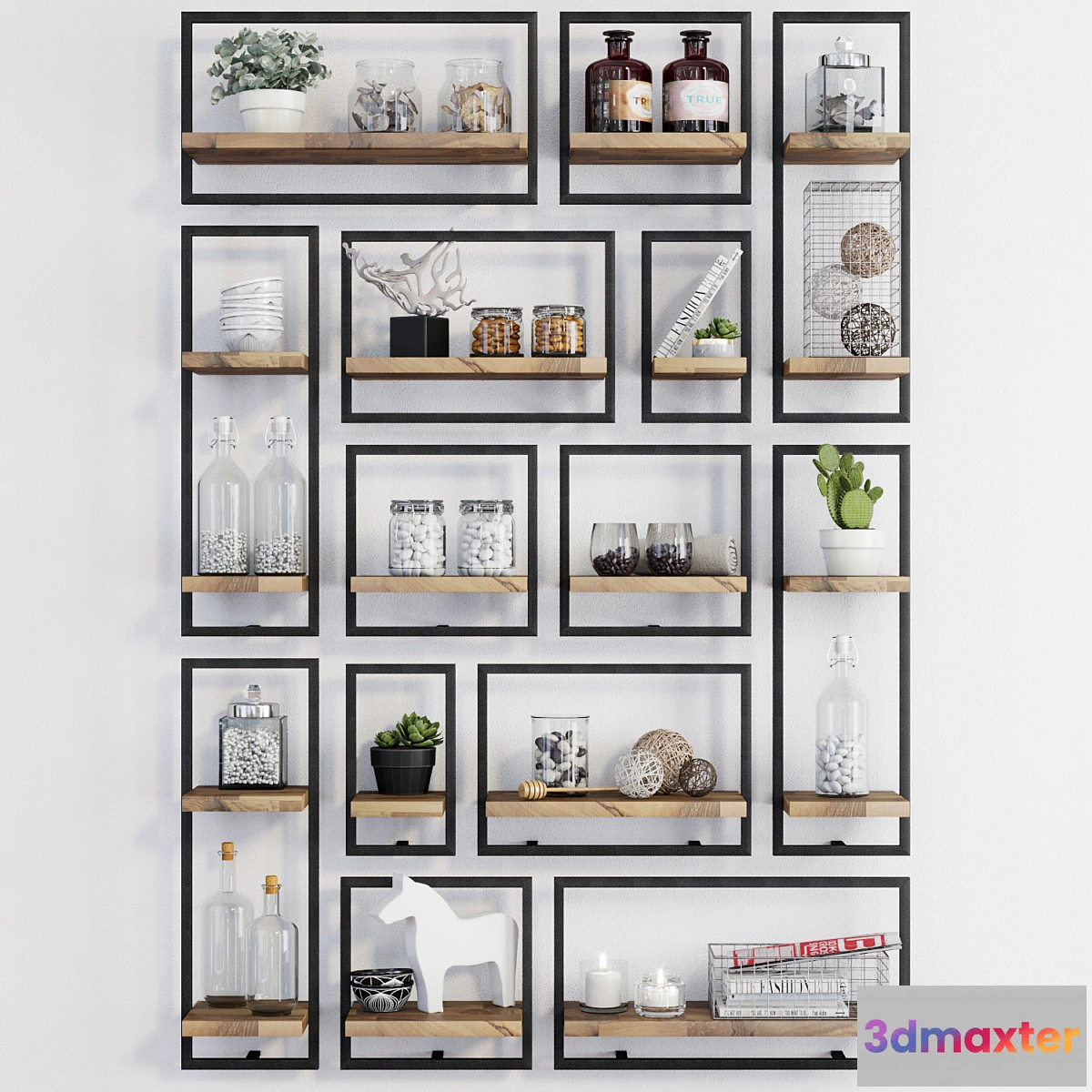 1467176 - Teak House (Loft) - d-Bodhi Shelfmate 3D Max