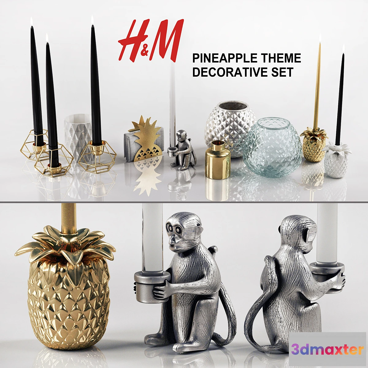 1471932 - Decorative set H&M 3D Max