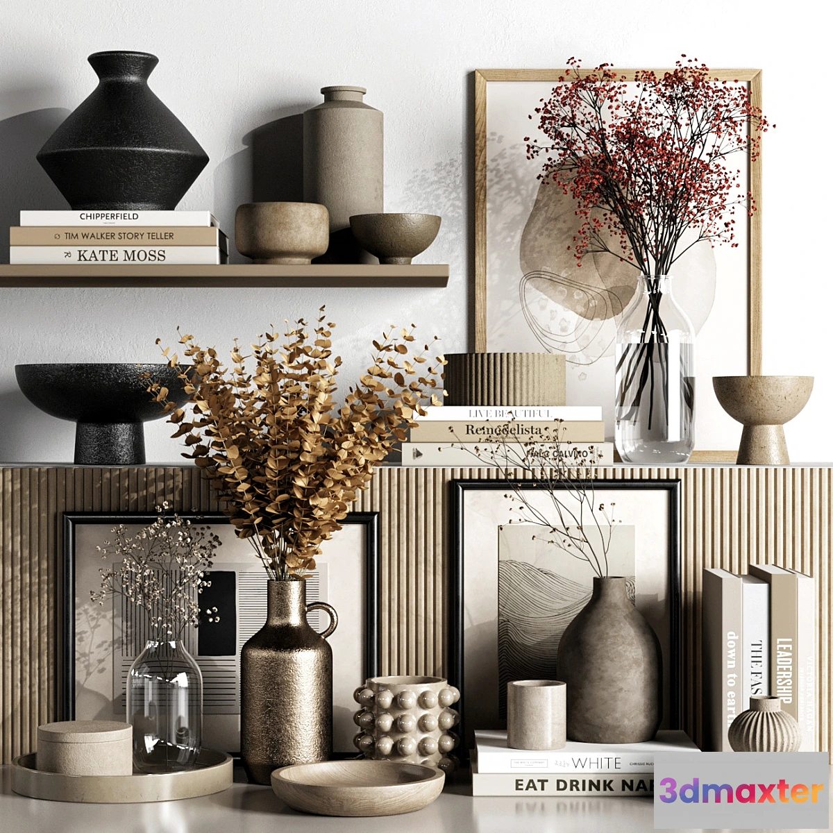 1474804 - Decorative set 84 3D Max