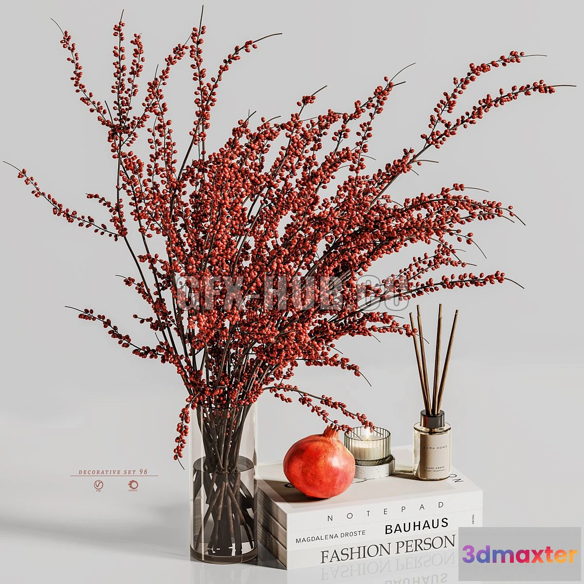 1541357 - Decorative set 96 3D Max