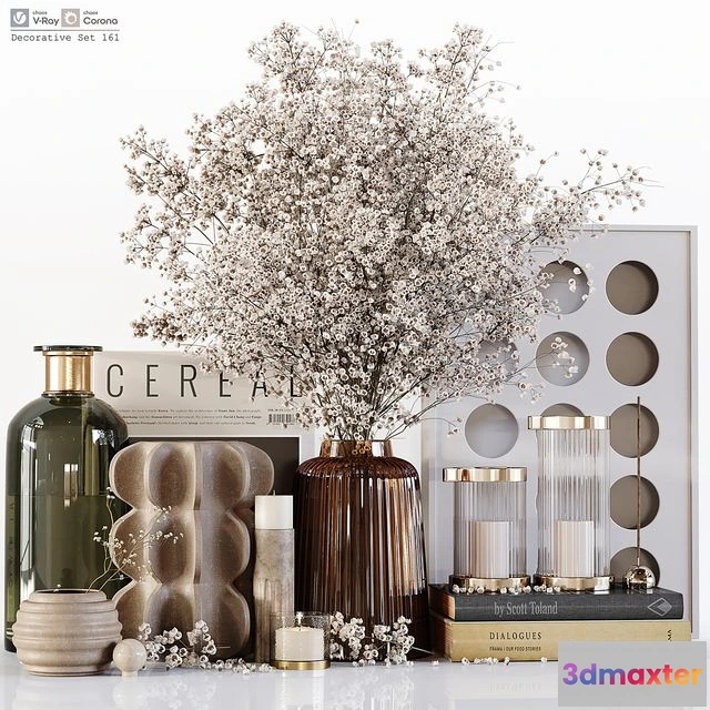 1541693 - Decorative Set 161 3D Max