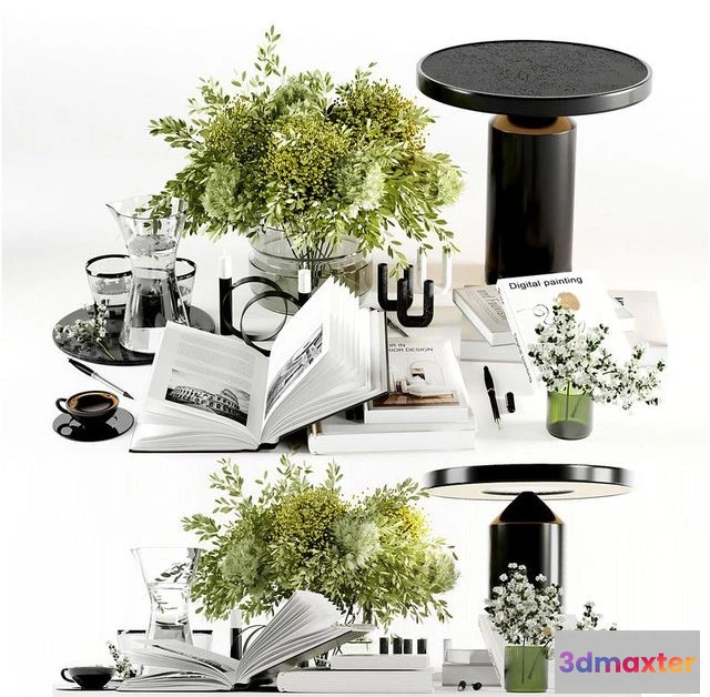 1541697 - Decorative set 6 3D Max