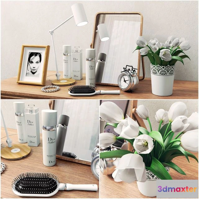 1541721 - Decorative set. IKEA style 3D Max