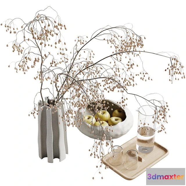 1542631 - Decorative set Kira 3D Max