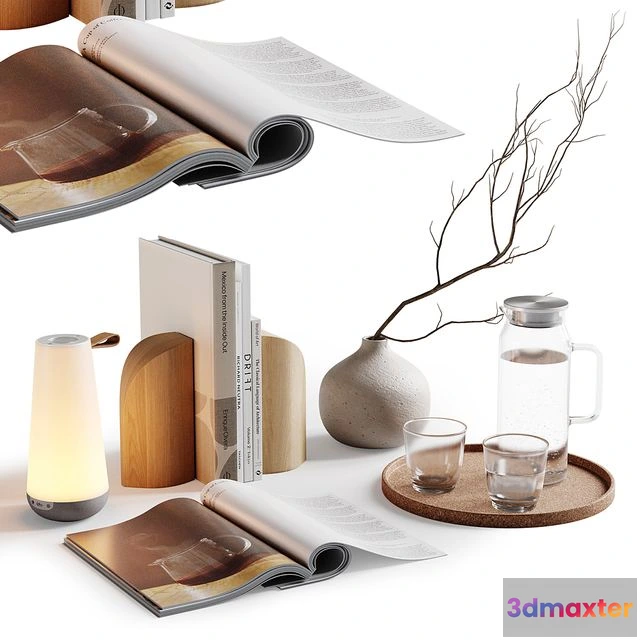 1545724 - Decorative set Uma 3D Max