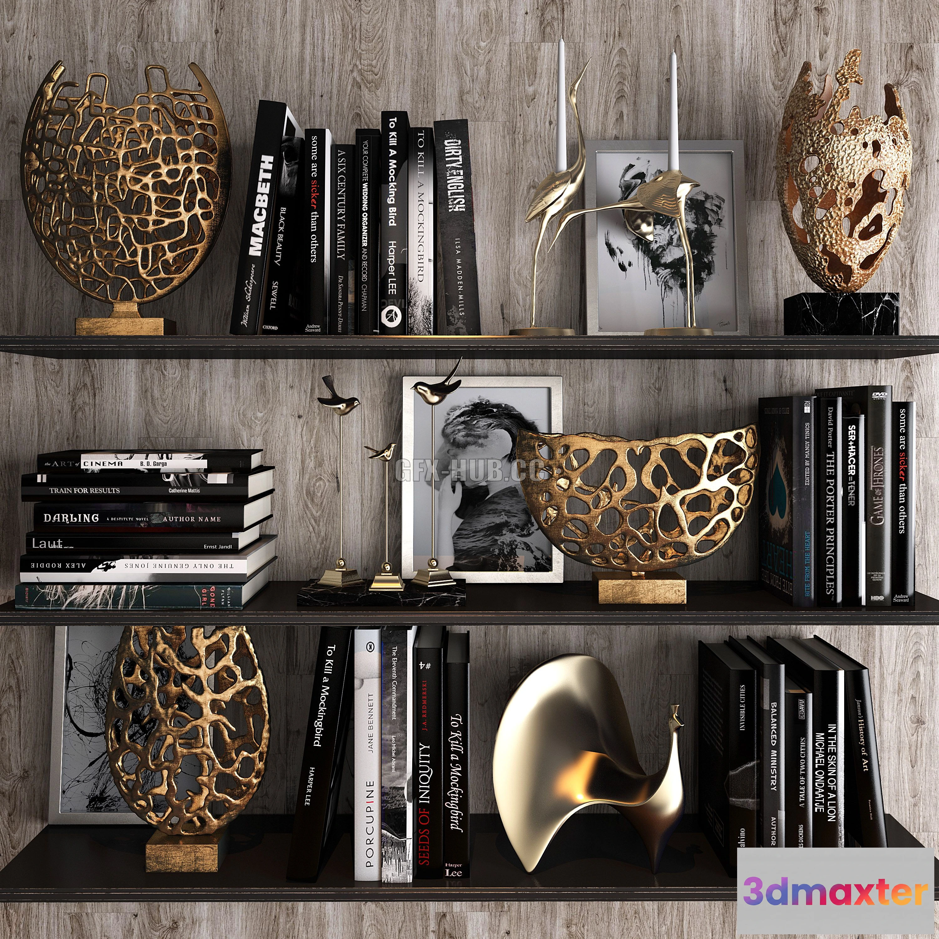 1546651 - decorative set 25 3D Max