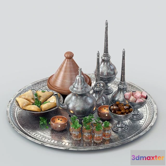 1547461 - Moroccan tea 3D Max
