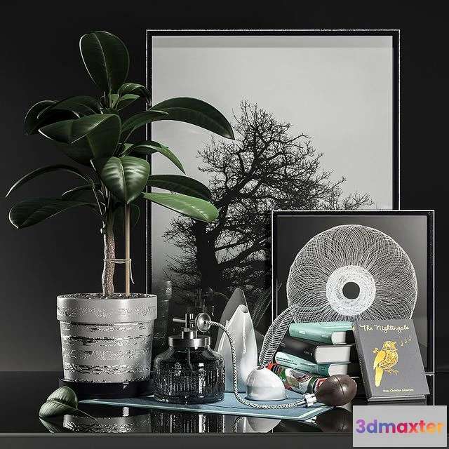 1548927 - DECORATION SET WITH FIKUS 3D Max