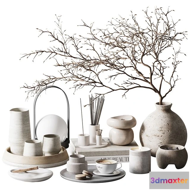 1548939 - Decorative set H105 3D Max