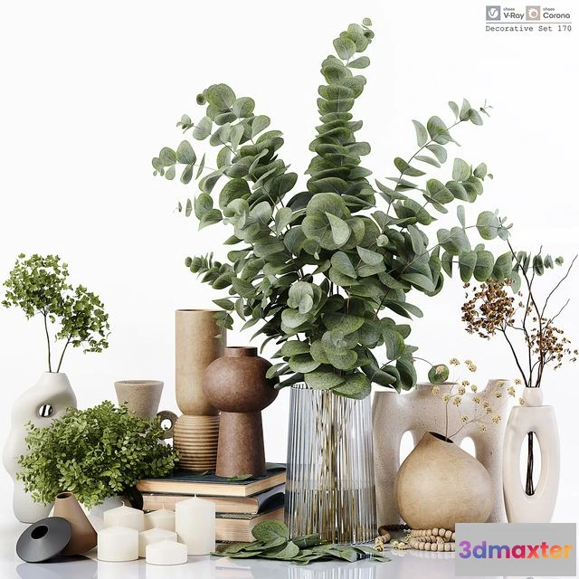 1553187 - Decorative Set 170 3D Max