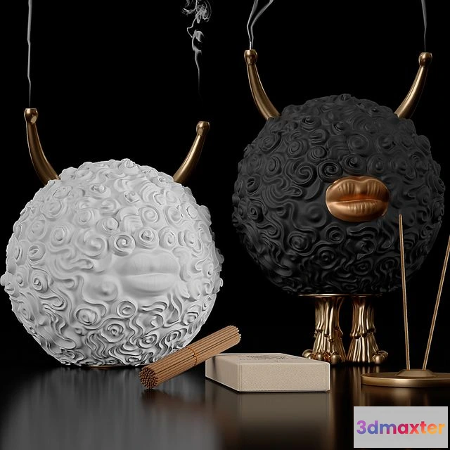 1553317 - Haas Monster Incense Burner Lobjet 3D Max