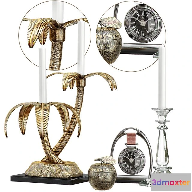 1554071 - Eichholtz Decoration Set 2 3D Max