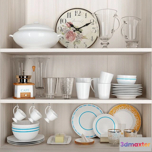 1558549 - Decorative set of Provence 3D Max