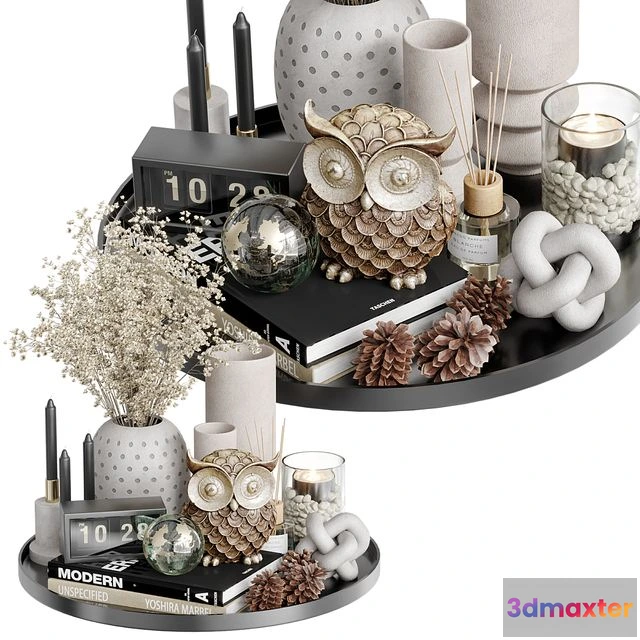 1563197 - decorative set 11 (with owl) 3D Max