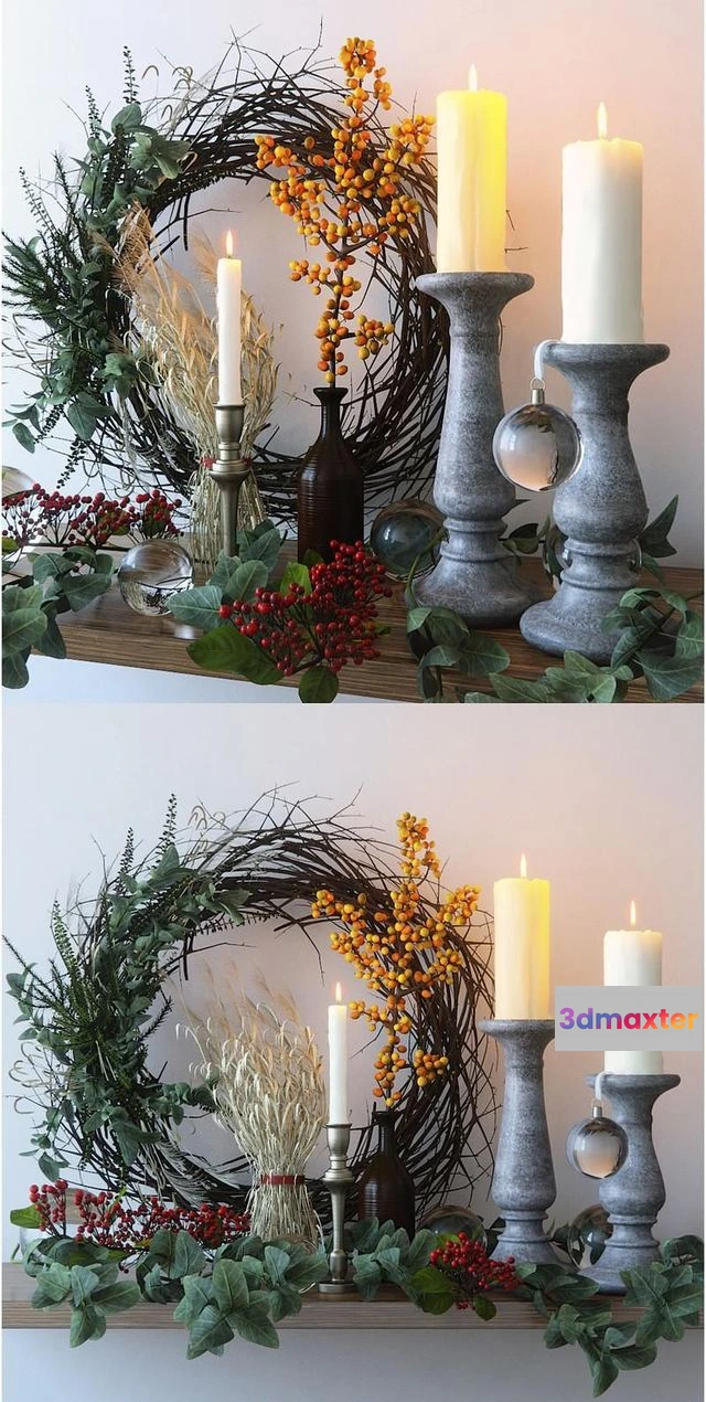 1563199 - Decorative set 9 3D Max