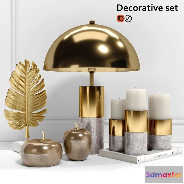 1563709 - Decorative set Eichholtz 3D Max
