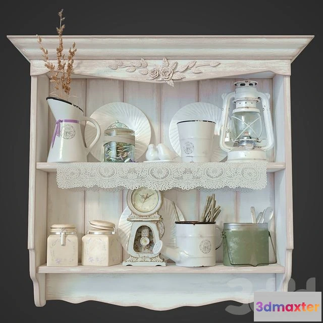 1564792 - Provencal style shelf 3D Max