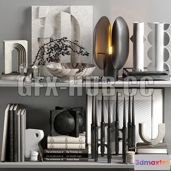 1565760 - Decorative Set 011 With Berries 3D Max