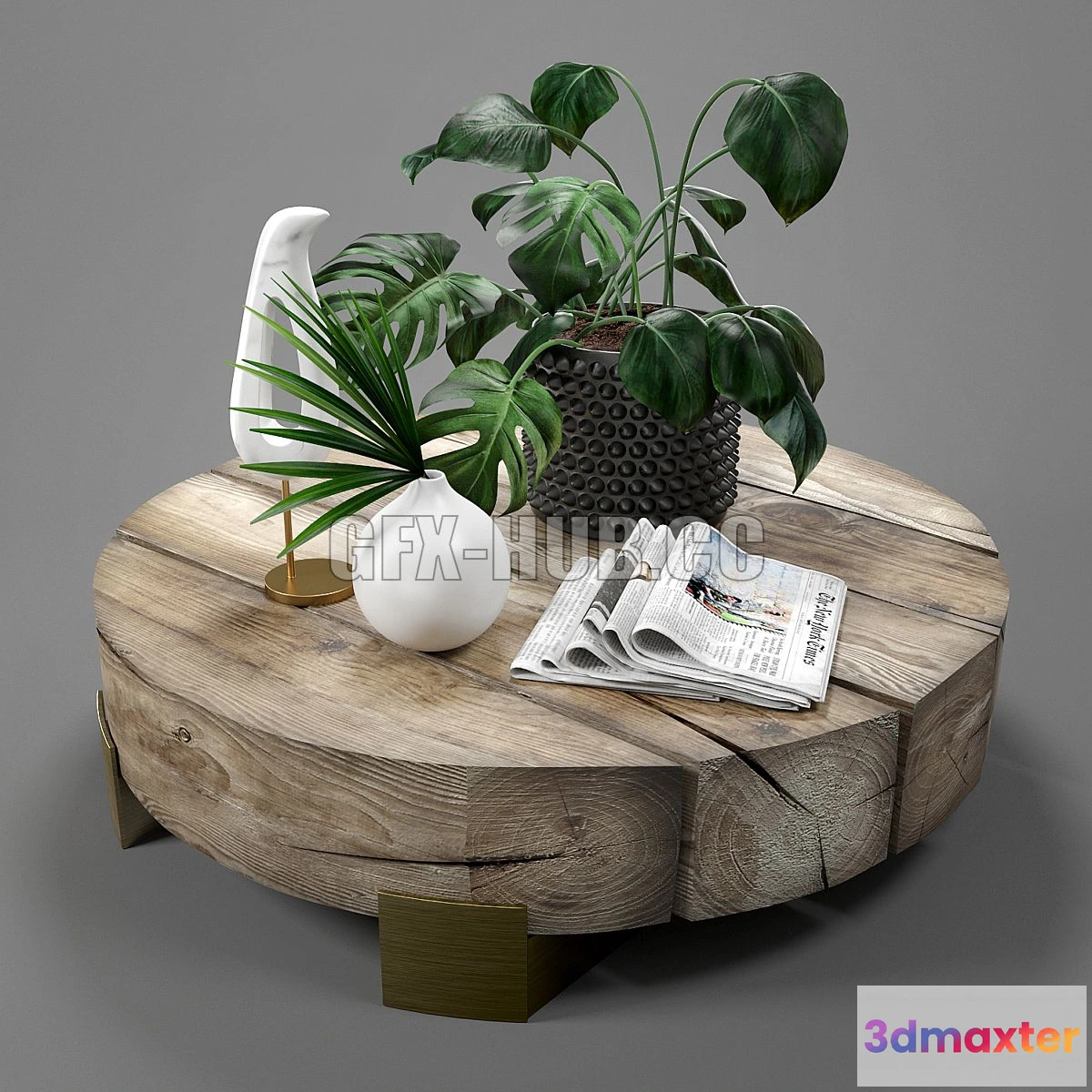 1568610 - Beam coffee table limited edition by Van Rossum 3D Max