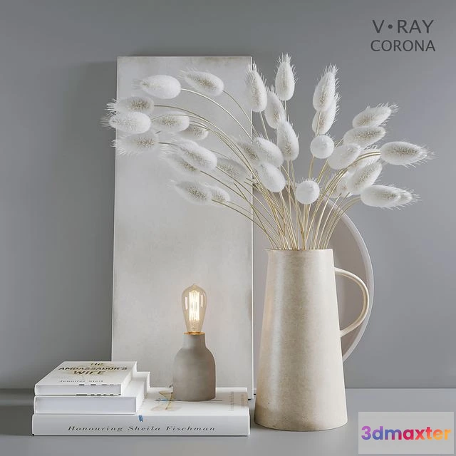 1568630 - Decorative set # 13 (with lamp) 3D Max