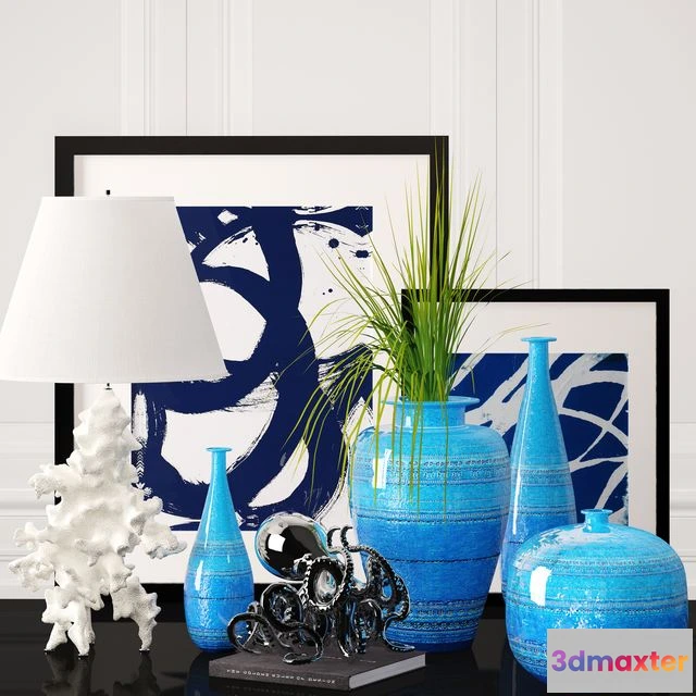 1569436 - Ethan Allen decor set 3D Max