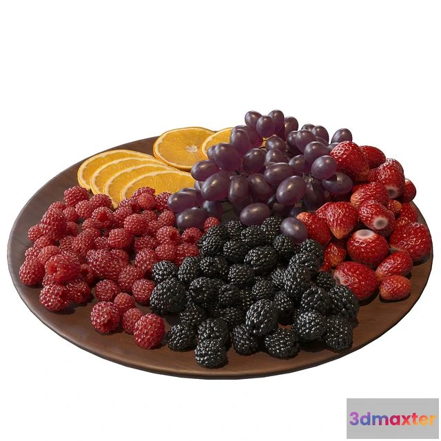 1569510 - Fruit plate 3D Max