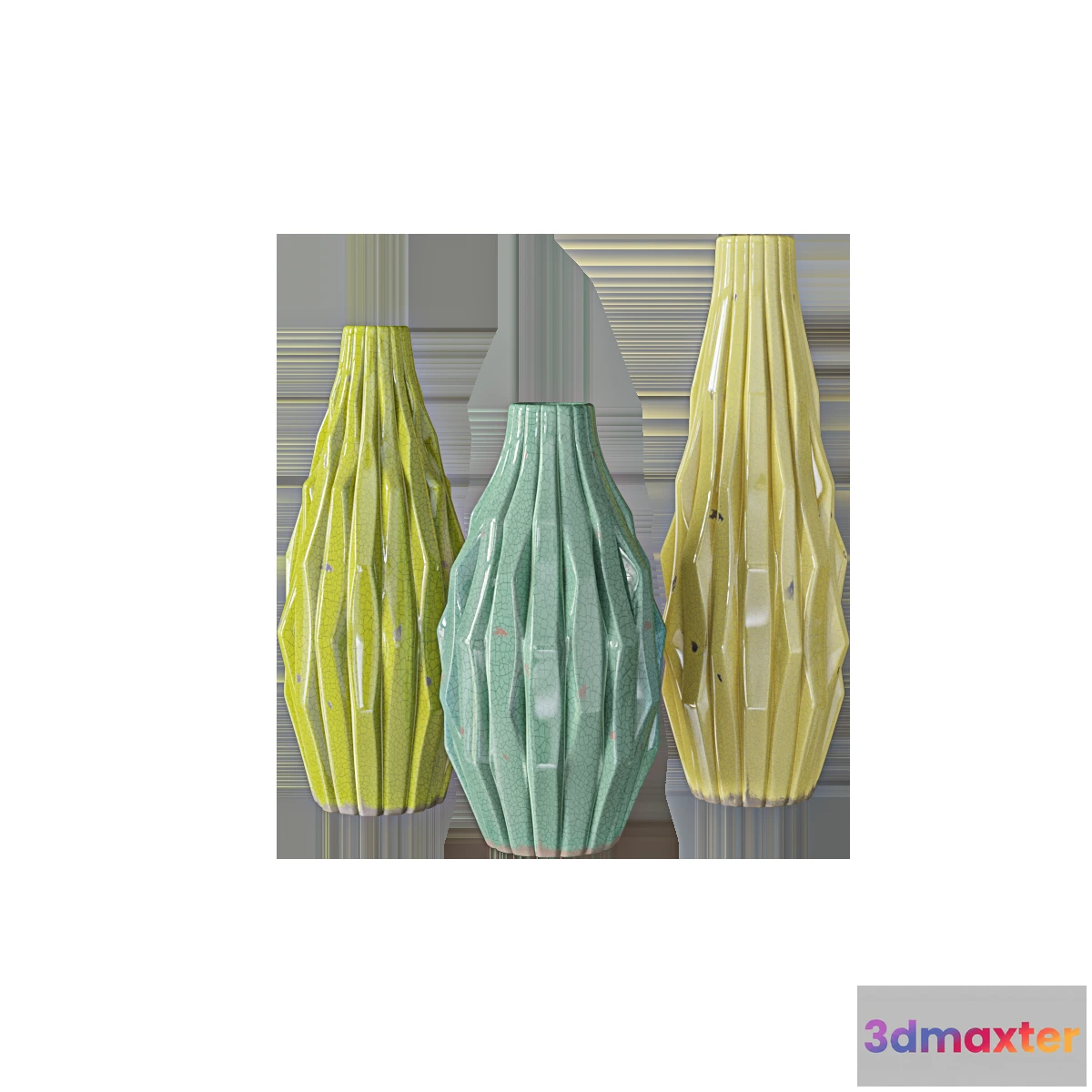 1597806 - decoration - Vases Cactus 3D Max