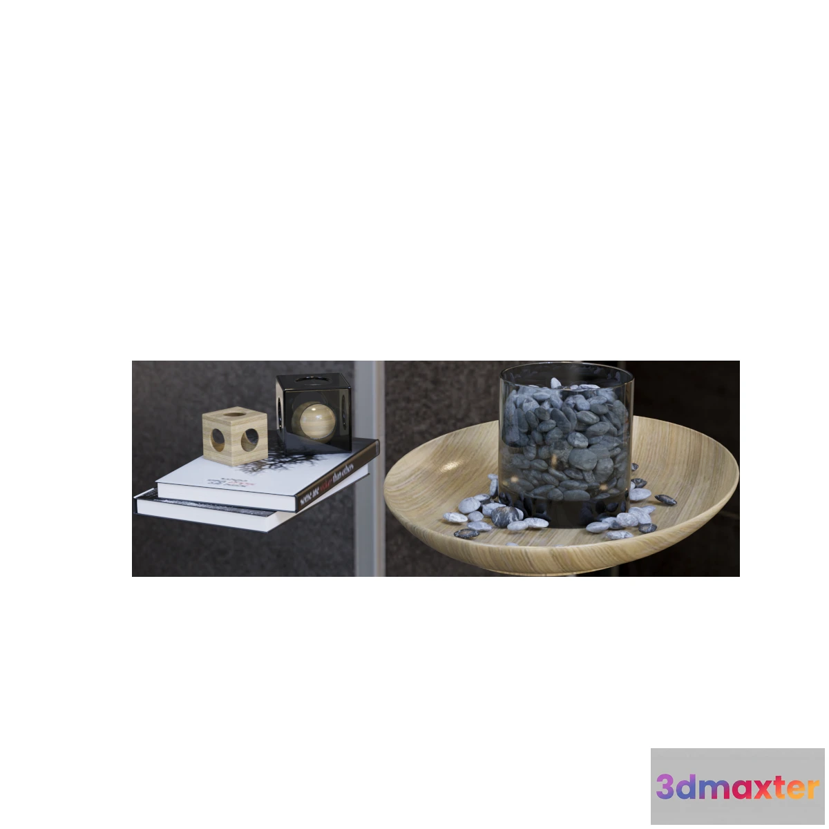 1597814 - decoration - Decor set 4 3D Max