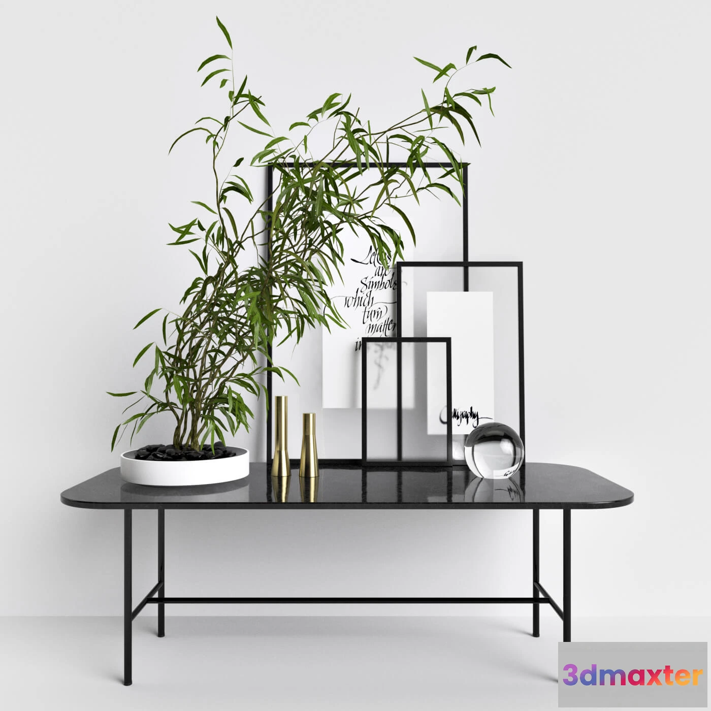 1597858 - decoration - Stylish decorative set 14 3D Max