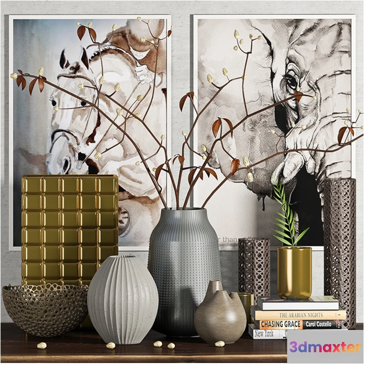 1597914 - decoration - Decorative set 58 3D Max