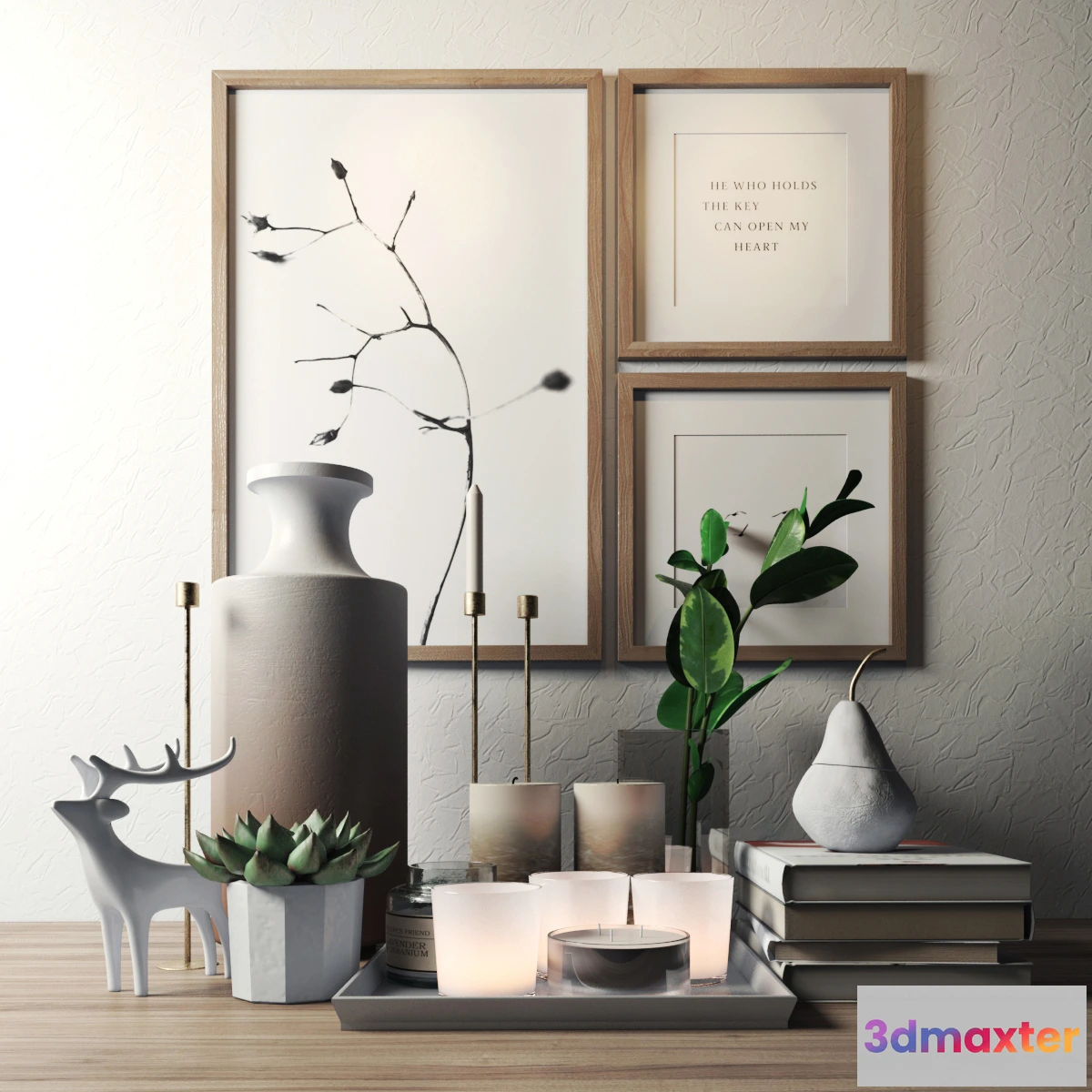 1597958 - decoration - Decorative set 211 3D Max