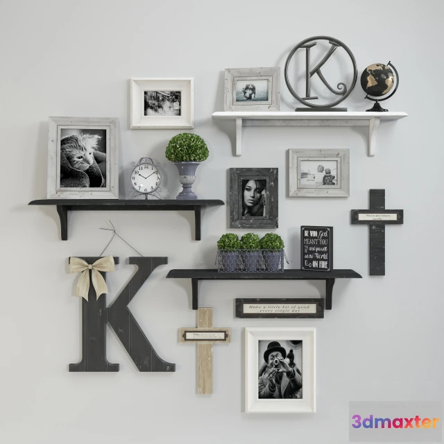 1597960 - decoration - Decor for wall 37 3D Max