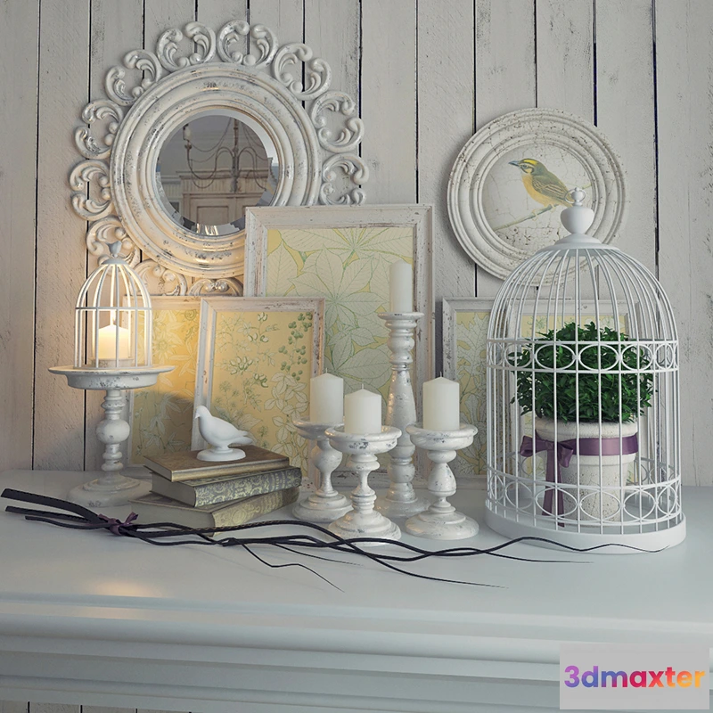 1597966 - decoration - Provence decor set 2 3D Max