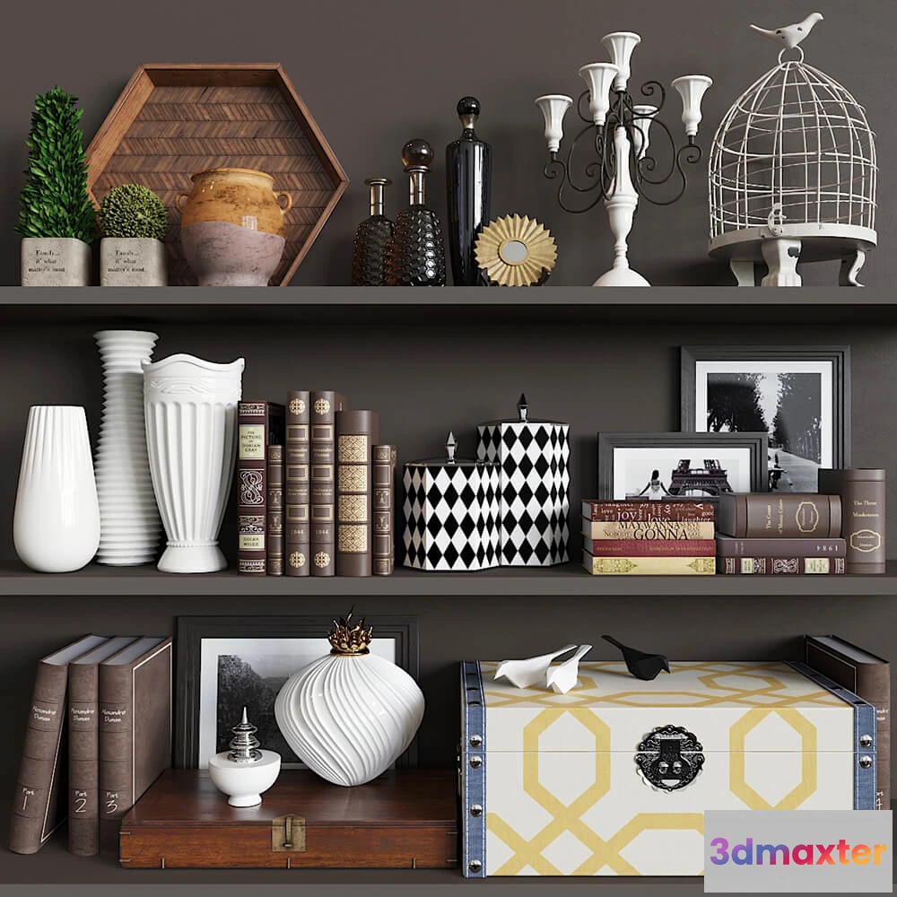 1597974 - decoration - Decor set Sk 2 3D Max