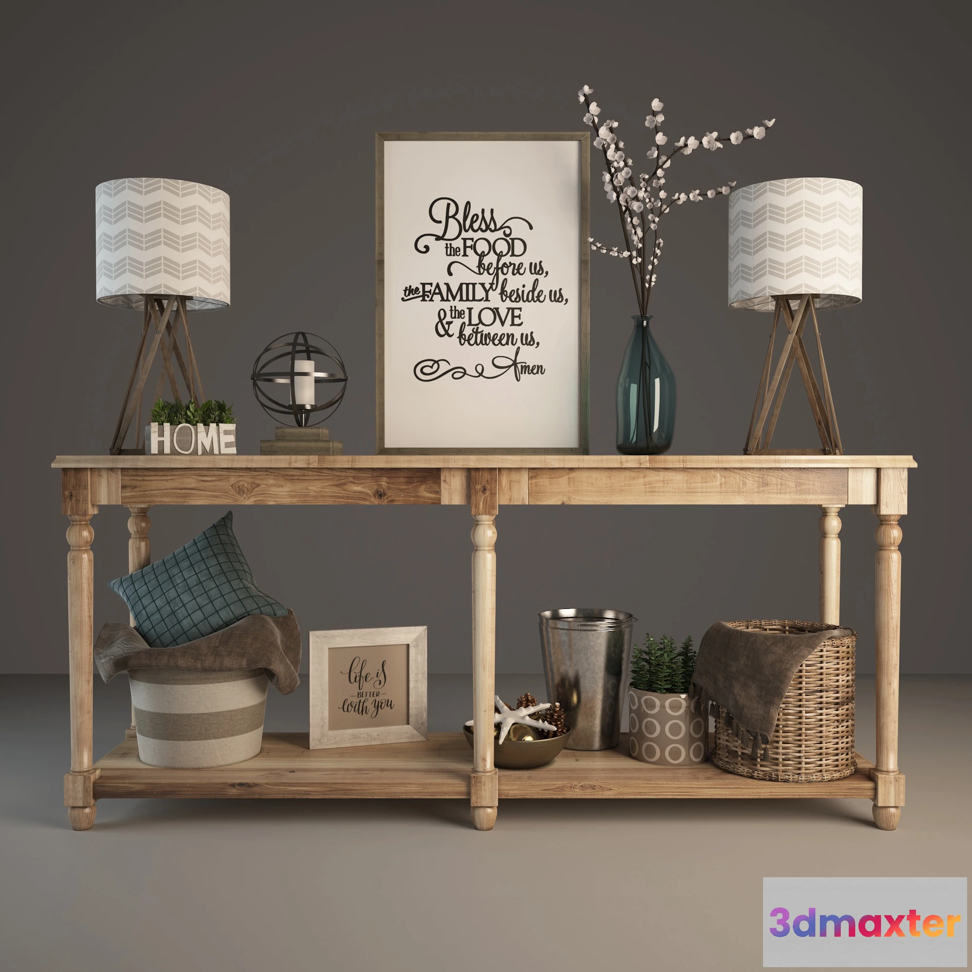 1597986 - decoration - Modern decors 3 3D Max