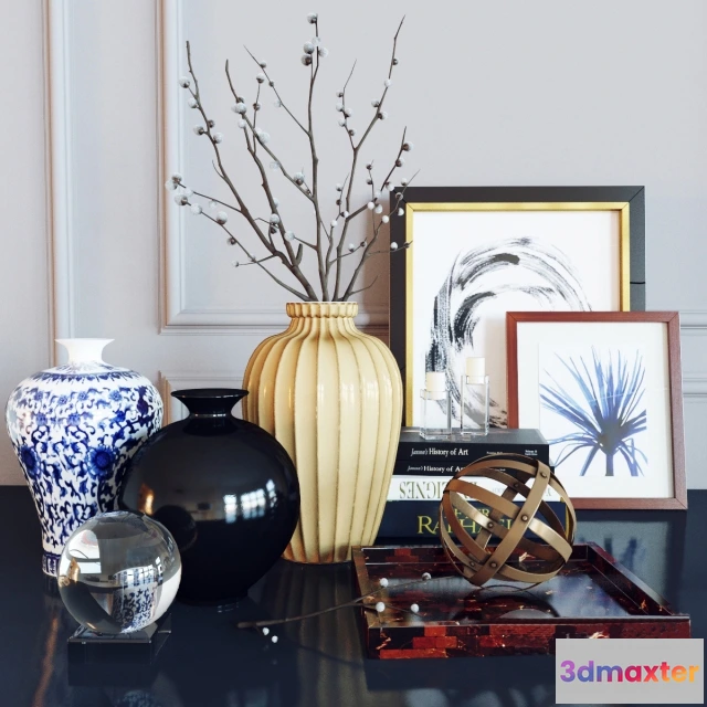 1598004 - decoration - Decorative set 028 3D Max