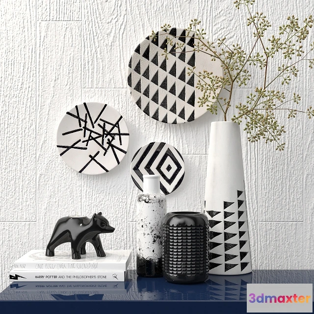 1598018 - decoration - Decorative set 32 3D Max