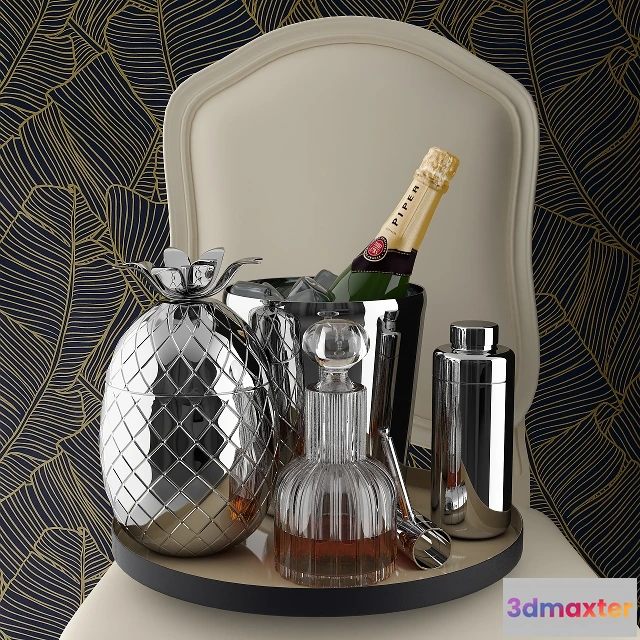 1598062 - decoration - Decorative set 010 3D Max