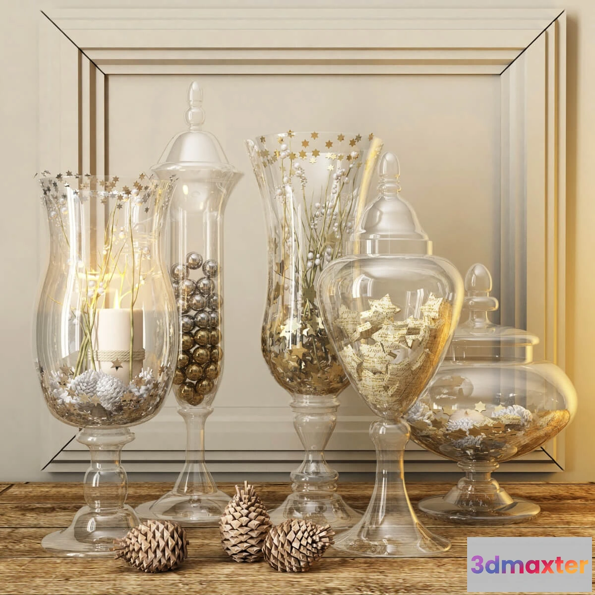 1598082 - decoration - Decorative set 87 3D Max