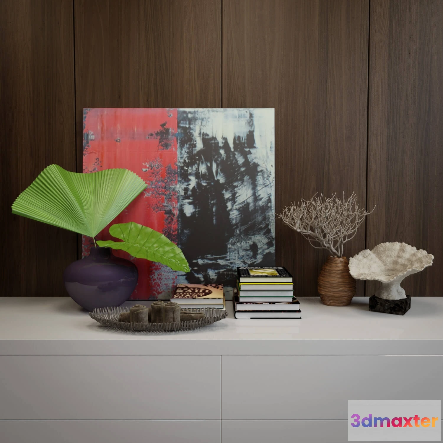 1598104 - decoration - Decor set 078 3D Max