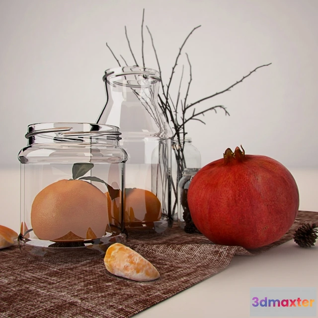 1598108 - decoration - Decor for interior 3D Max