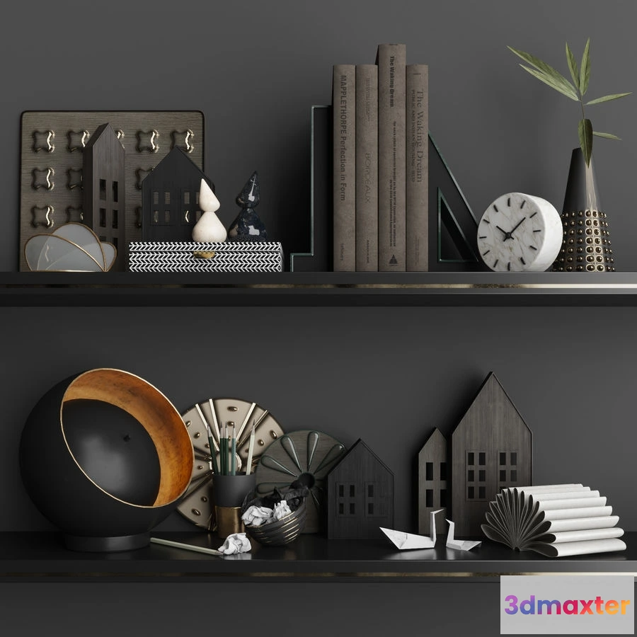 1598132 - decoration - Decorative set А12 3D Max