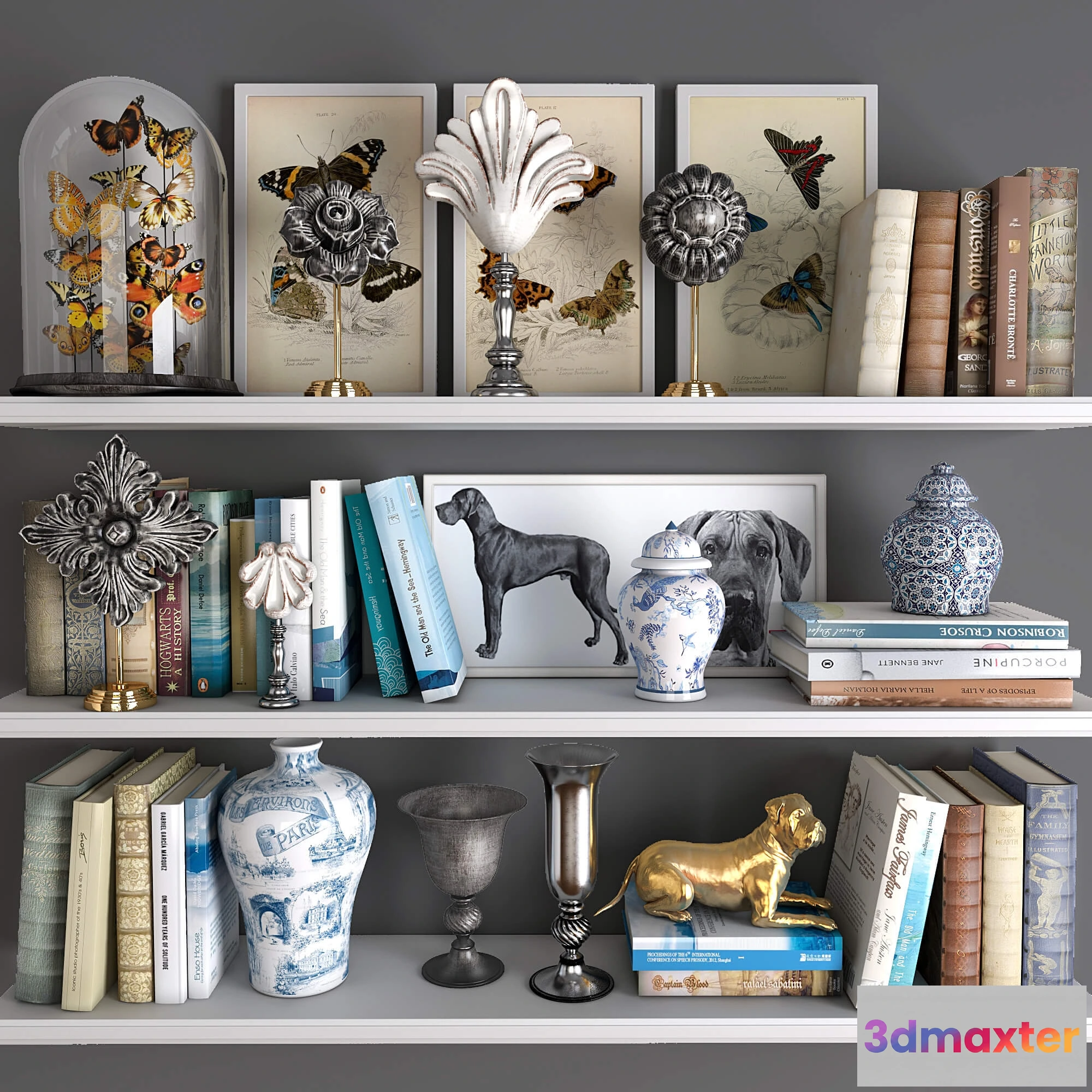 1598146 - decoration - Decorative set 13 3D Max