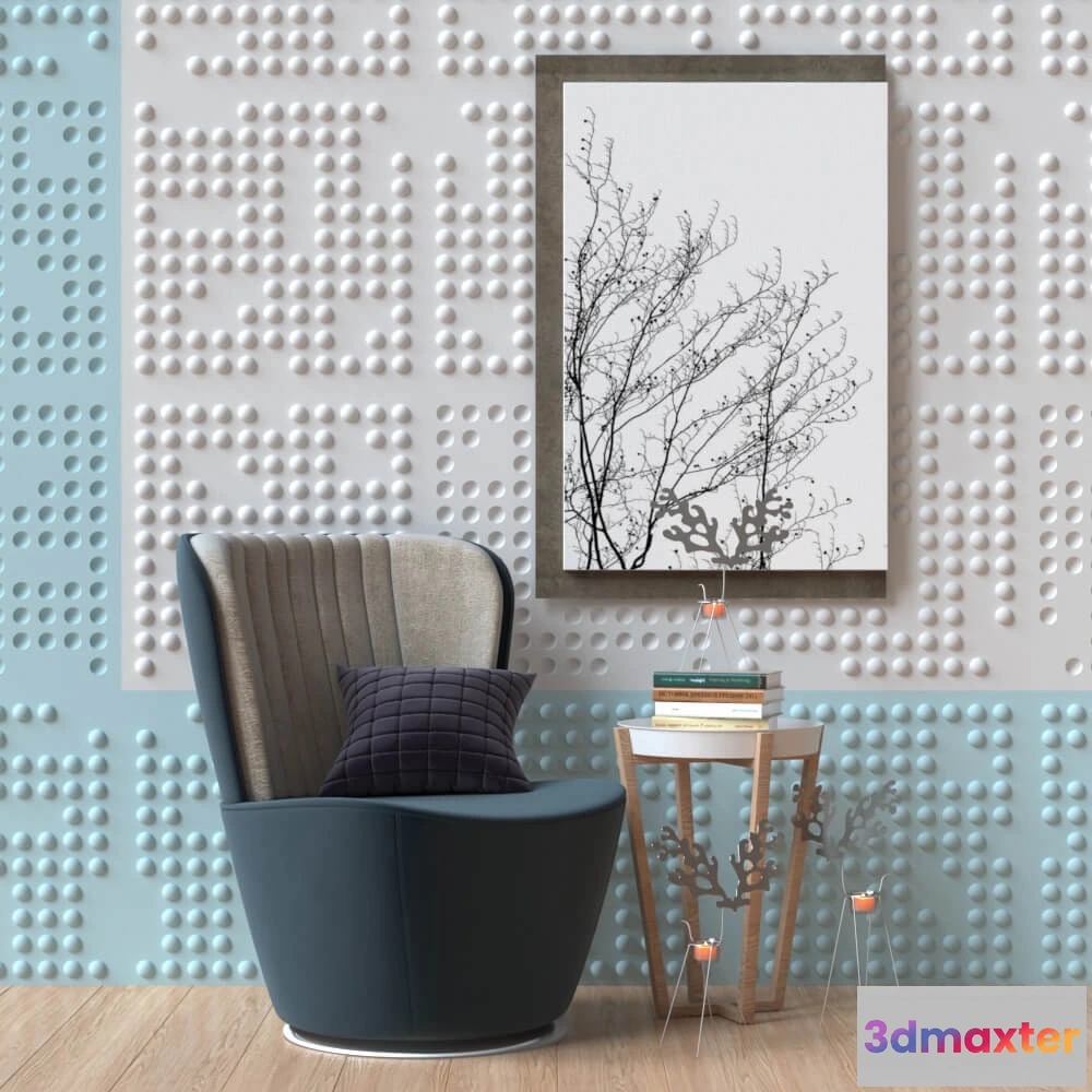 1598150 - decoration - Decorative set 539 3D Max