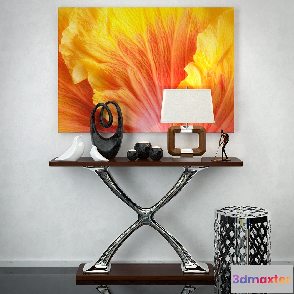 1598158 - decoration - Houzz decor set 03 3D Max