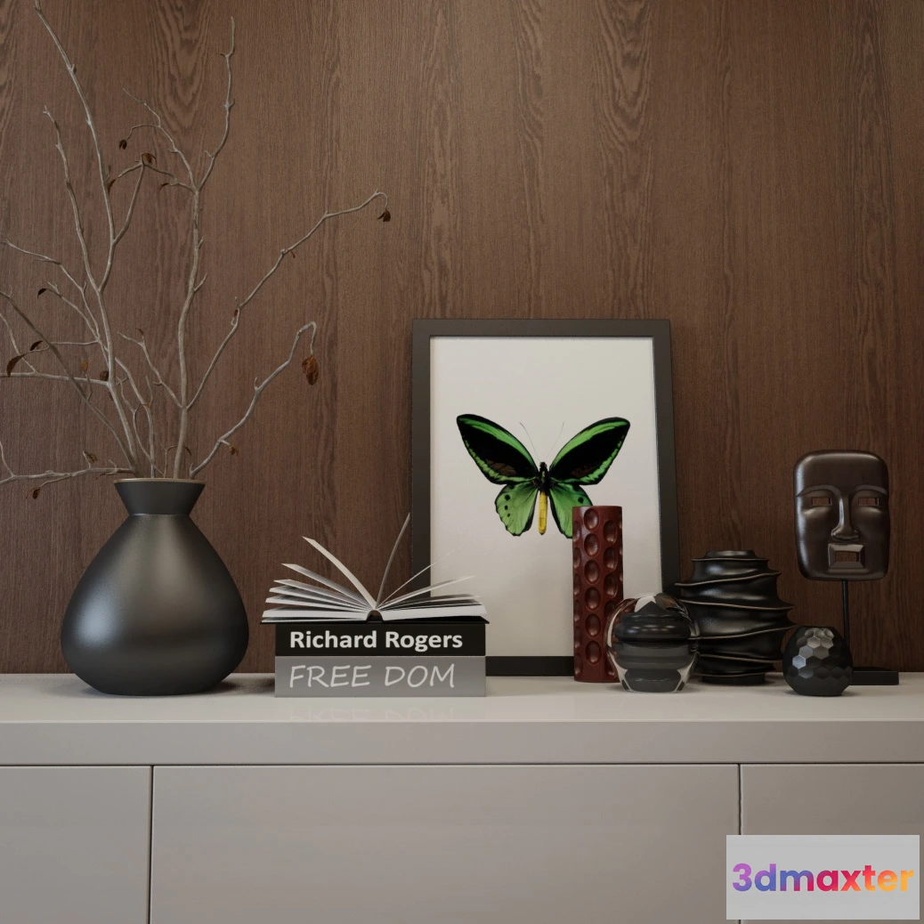 1598164 - decoration - Decor boconcept 3D Max