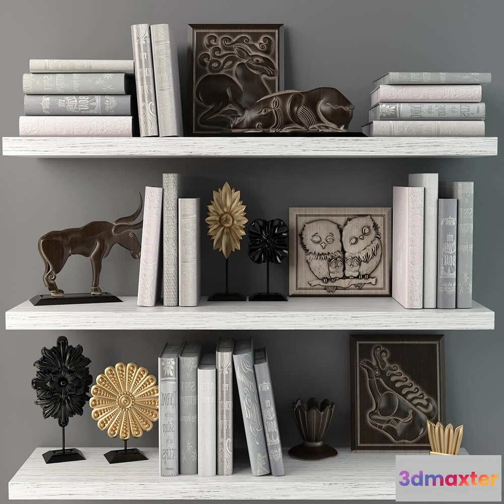 1598184 - decoration - Decorative set 3 3D Max