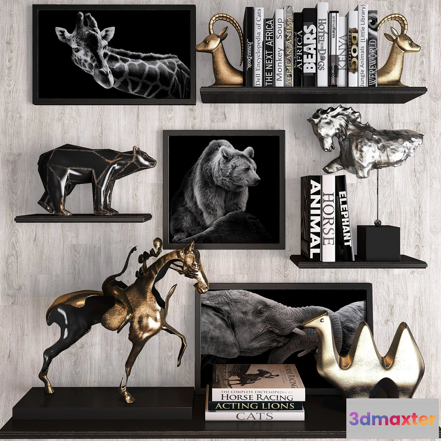 1598190 - decoration - Decorative set 282 3D Max