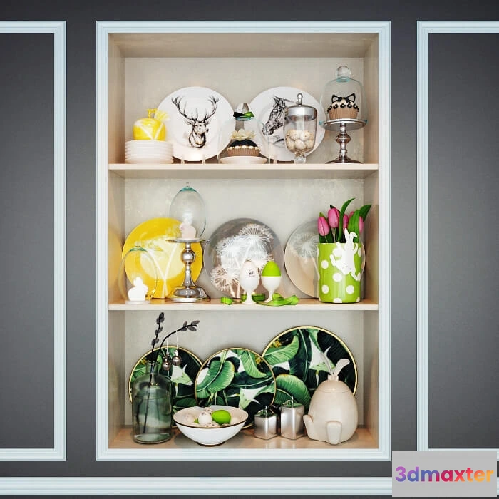 1598212 - decoration - Decorative set 062 3D Max